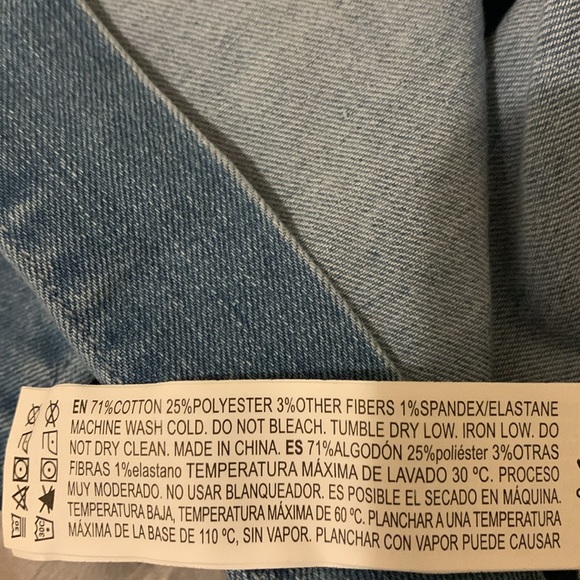 NEW Strapless Denim Maxi Dress - Picture 11 of 11